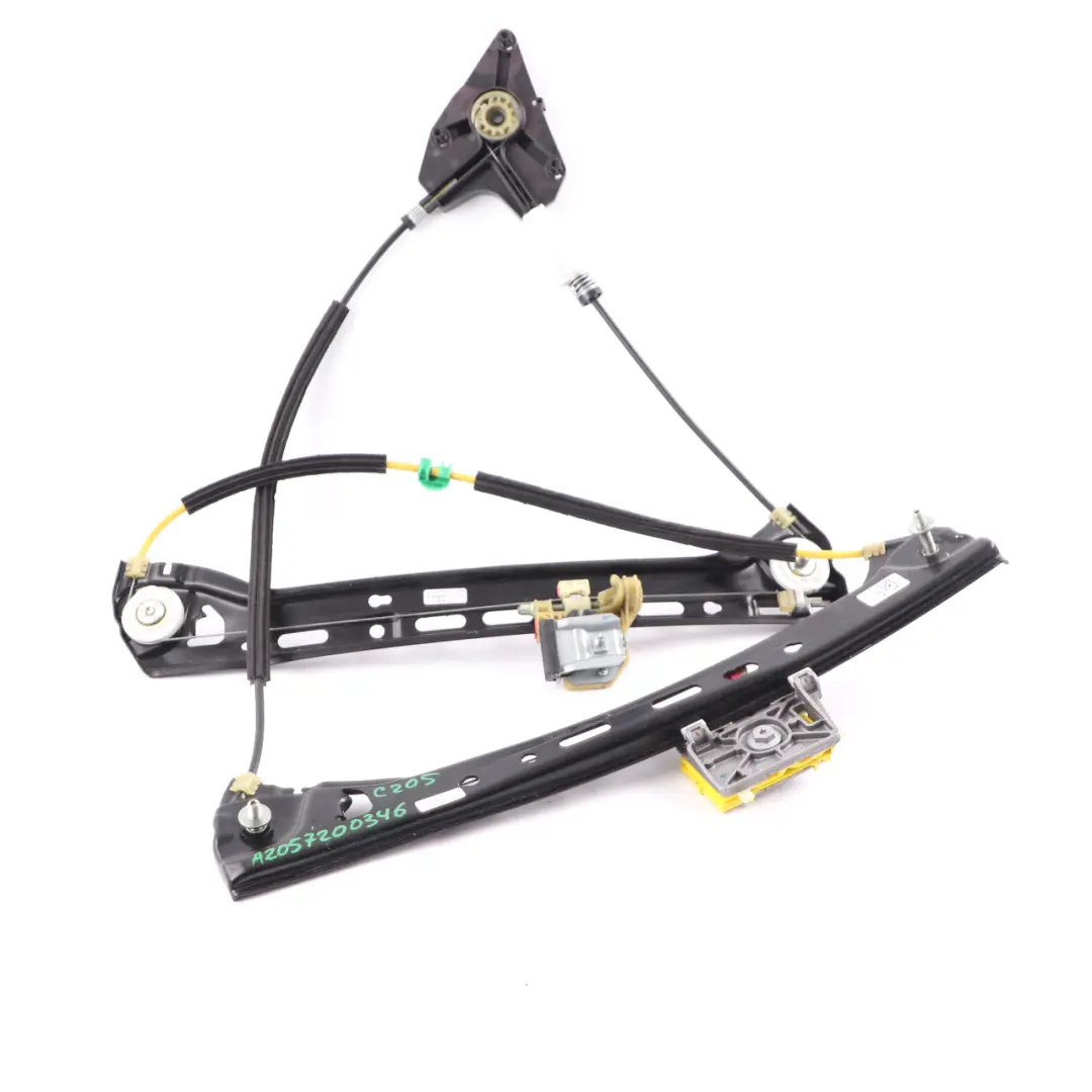 Elevalunas Mercedes C205 Ventana Delantera Izquierda Mecanismo para con número de pieza A2057200446 Elevalunas Mercedes C205 Ventana Delantera Izquierda Mecanismo - SKU A2057200346 - Número de pieza A2057200446