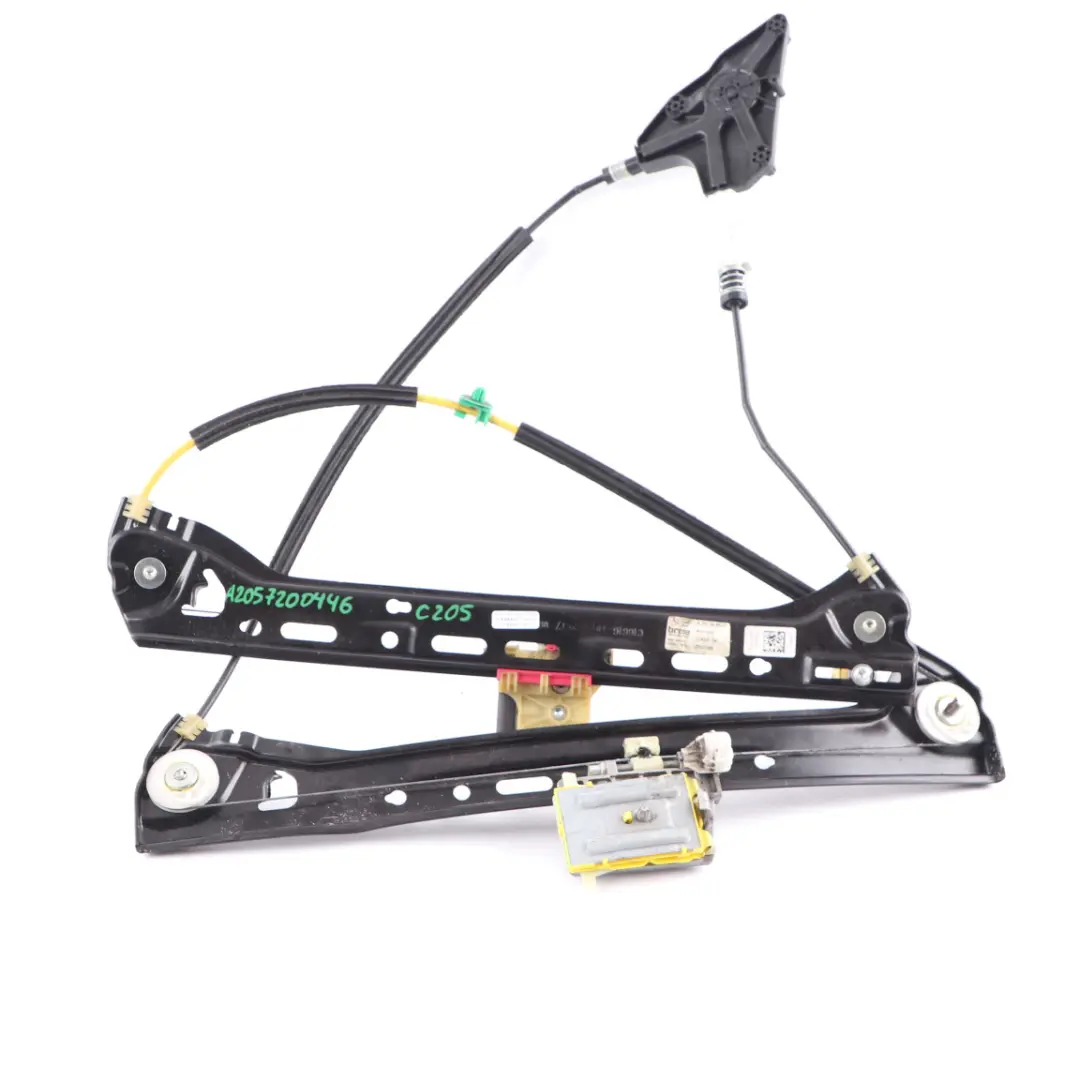 Alzacristalli Anteriore Destro Meccanismo per Mercedes C205 con numero di parte A2057200446 Mercedes C205 Alzacristalli Anteriore Destro Meccanismo - SKU A2057200446 - Numero di parte A2057200446