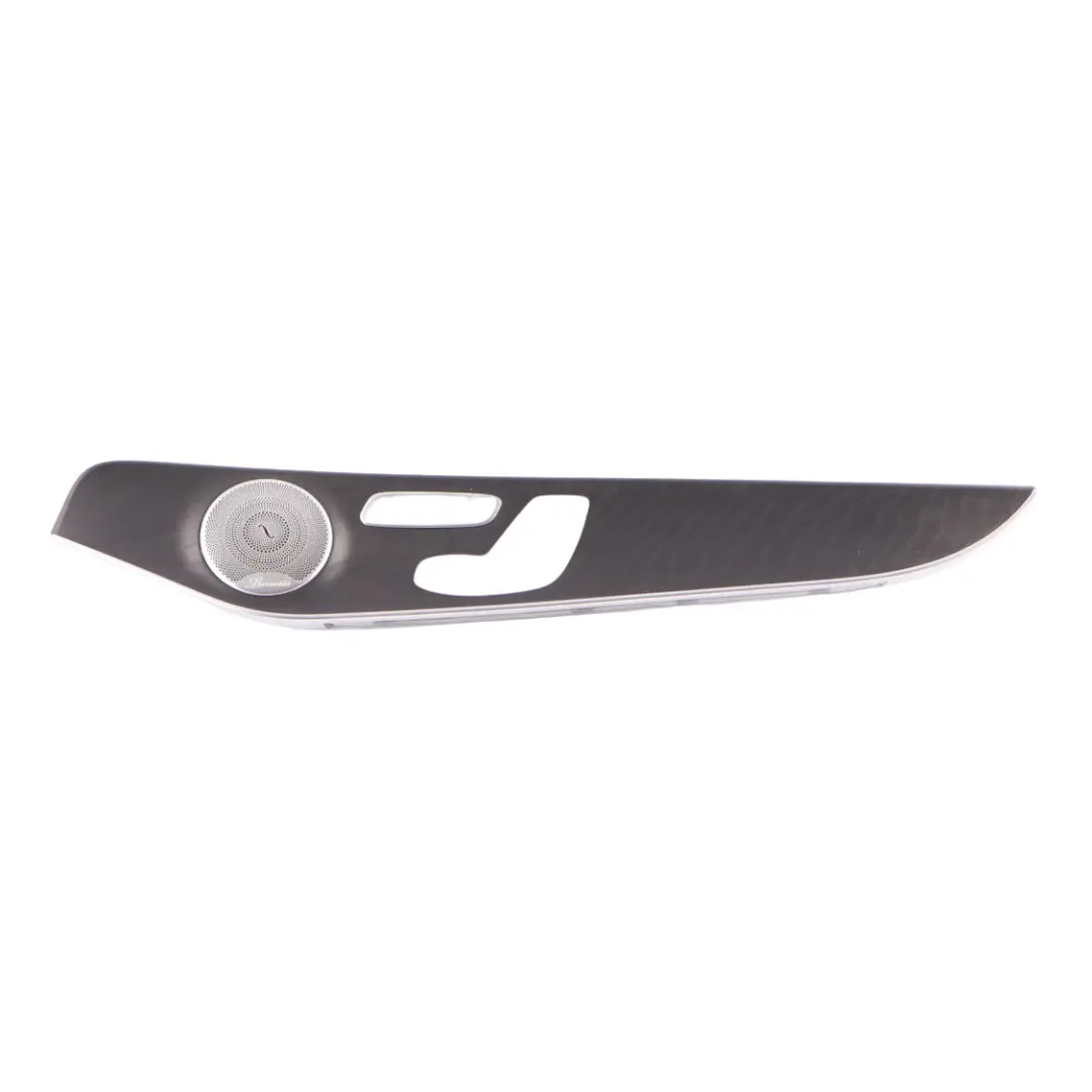 Mercedes W205 Front Right O/S Door Card Wood Trim - SKU A2057201209 - Part number A2057201209