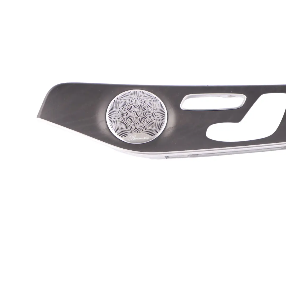 Front Right O/S Door Card Wood Trim to Mercedes W205 with Part number A2057201209 Mercedes W205 Front Right O/S Door Card Wood Trim - SKU A2057201209 - Part number A2057201209