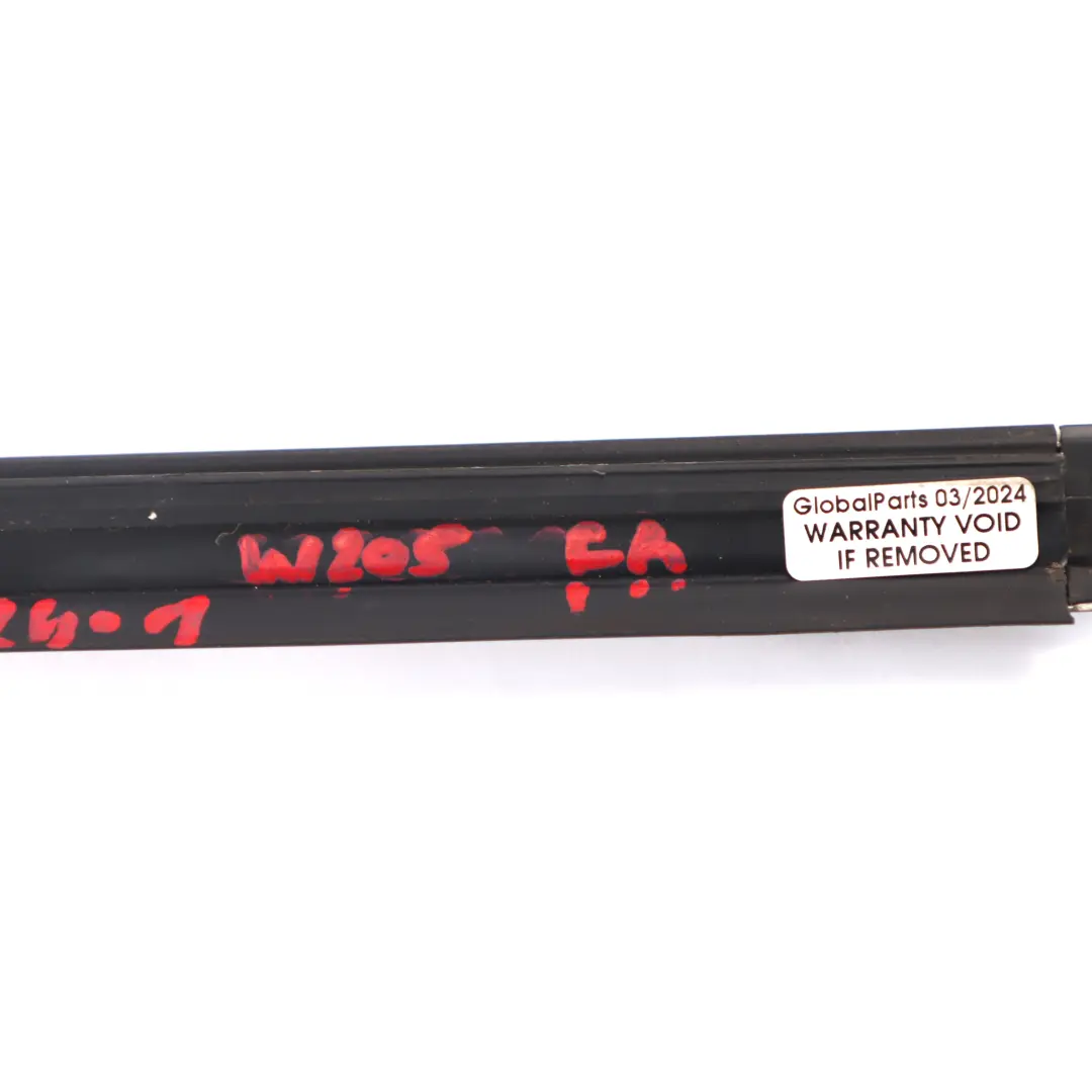 Mercedes W205 Window Rail Seal Front Right O/S Trim Strip Silver - SKU A2057202024-1 - Part number A2057202024