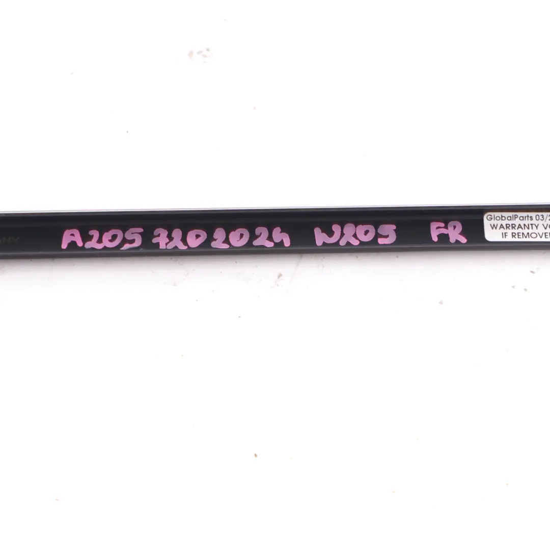 Mercedes W205 Window Rail Seal Outer Right O/S Trim Strip - SKU A2057202024 - Part number A2057202024