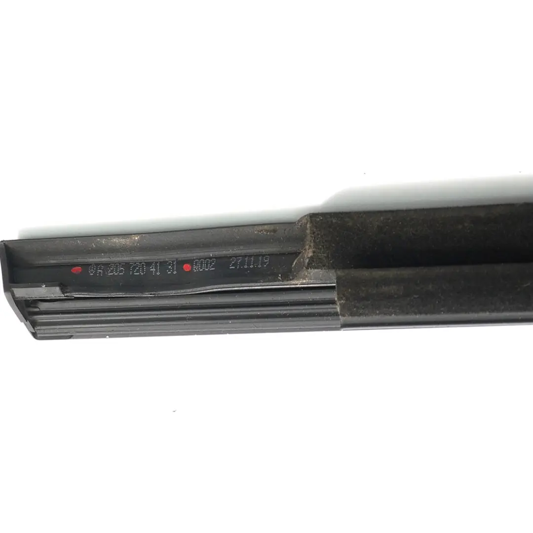 Mercedes W205 Door Window Strip Front Left N/S Moulding Sealing - SKU A2057204131 - Part number A2057204131