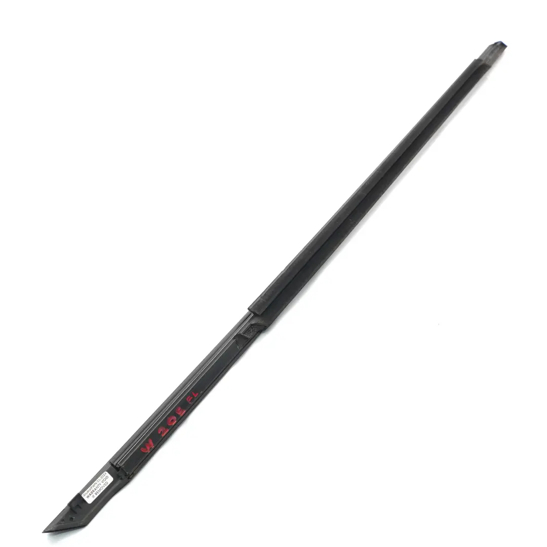 Mercedes W205 Door Window Strip Front Left N/S Moulding Sealing - SKU A2057204131 - Part number A2057204131