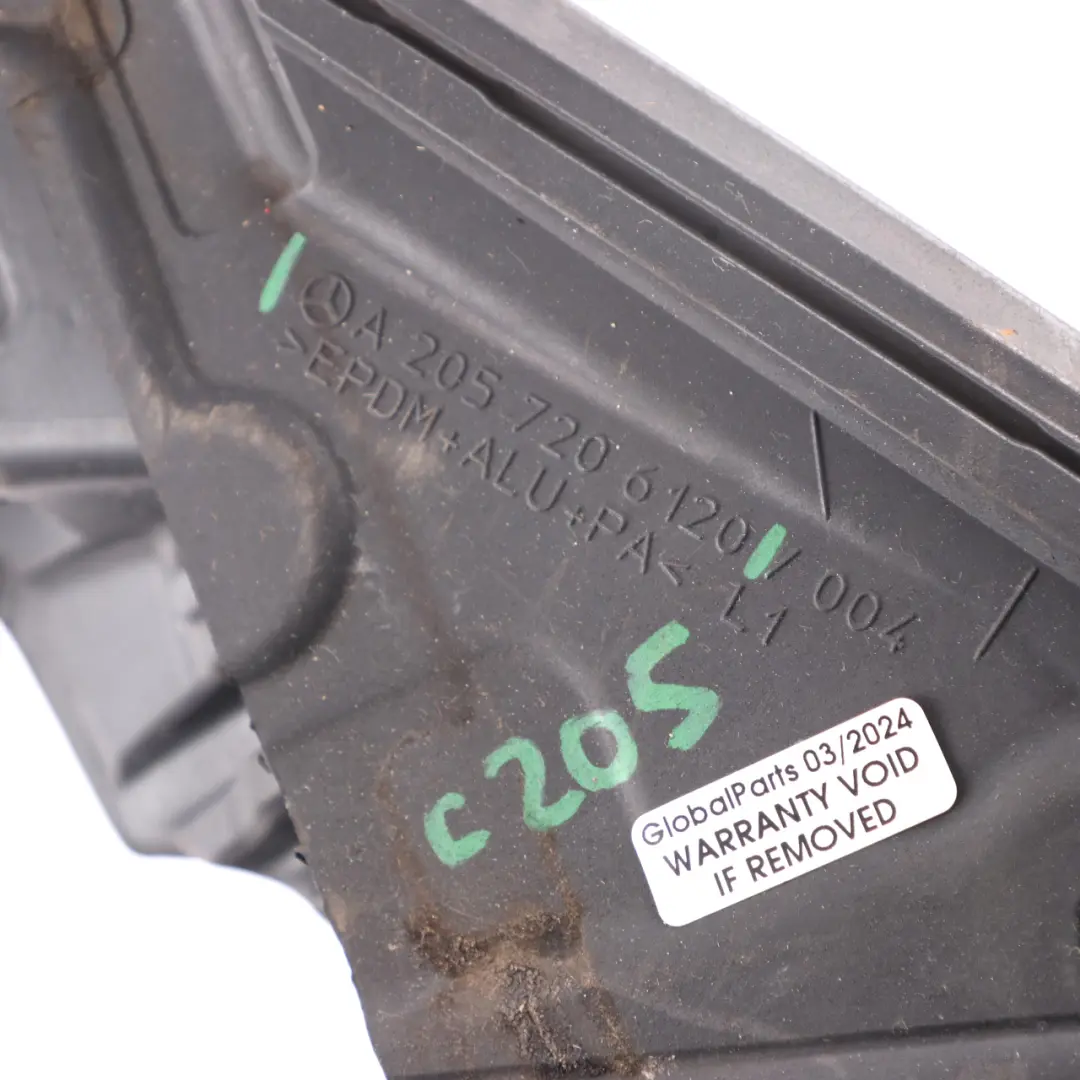  Guarnizione finestrino Mercedes C205 A205 anteriore sinistro porta - SKU A2057206120 - Numero di parte A2057206120