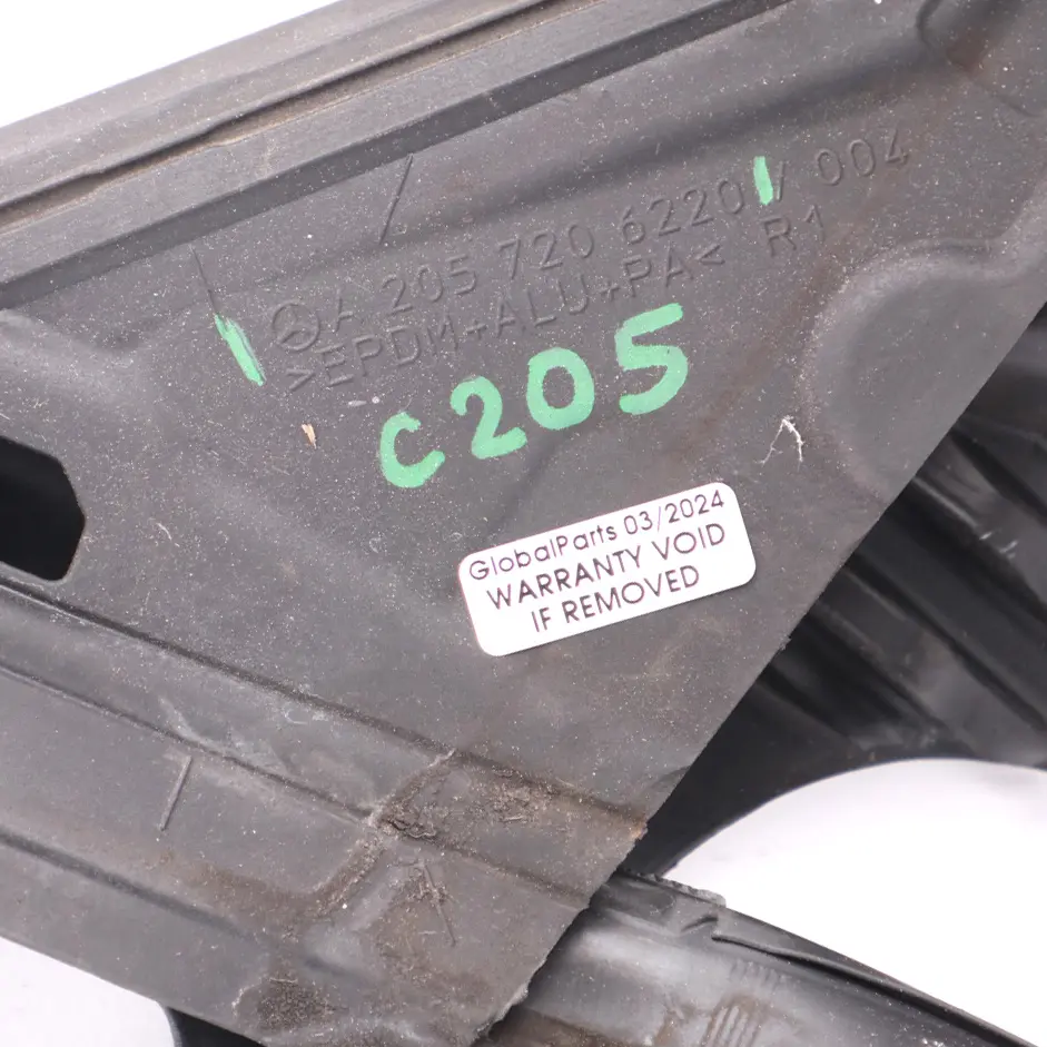 Junta sellado ventana Mercedes C205 A205 puerta delantera derecha para con número de pieza A2057206220 Junta sellado ventana Mercedes C205 A205 puerta delantera derecha - SKU A2057206220 - Número de pieza A2057206220