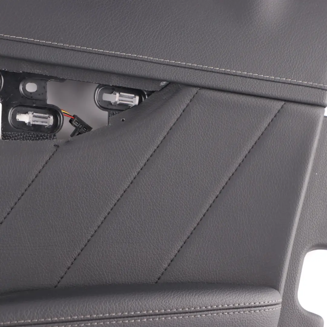 Front Door Card Mercedes W205 Right O/S Trim Panel Cover AMG Line Leather Black to with Part number A2057206811 Front Door Card Mercedes W205 Right O/S Trim Panel Cover AMG Line Leather Black - SKU A2057206811 - Part number A2057206811