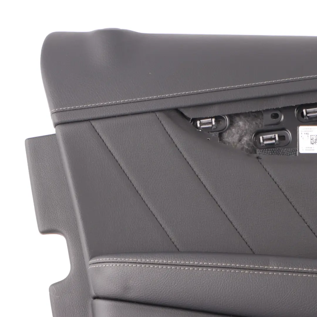 Front Door Card Mercedes W205 Left N/S Trim Panel Cover AMG Line Leather Black to with Part number A2057206911 Front Door Card Mercedes W205 Left N/S Trim Panel Cover AMG Line Leather Black - SKU A2057206911 - Part number A2057206911