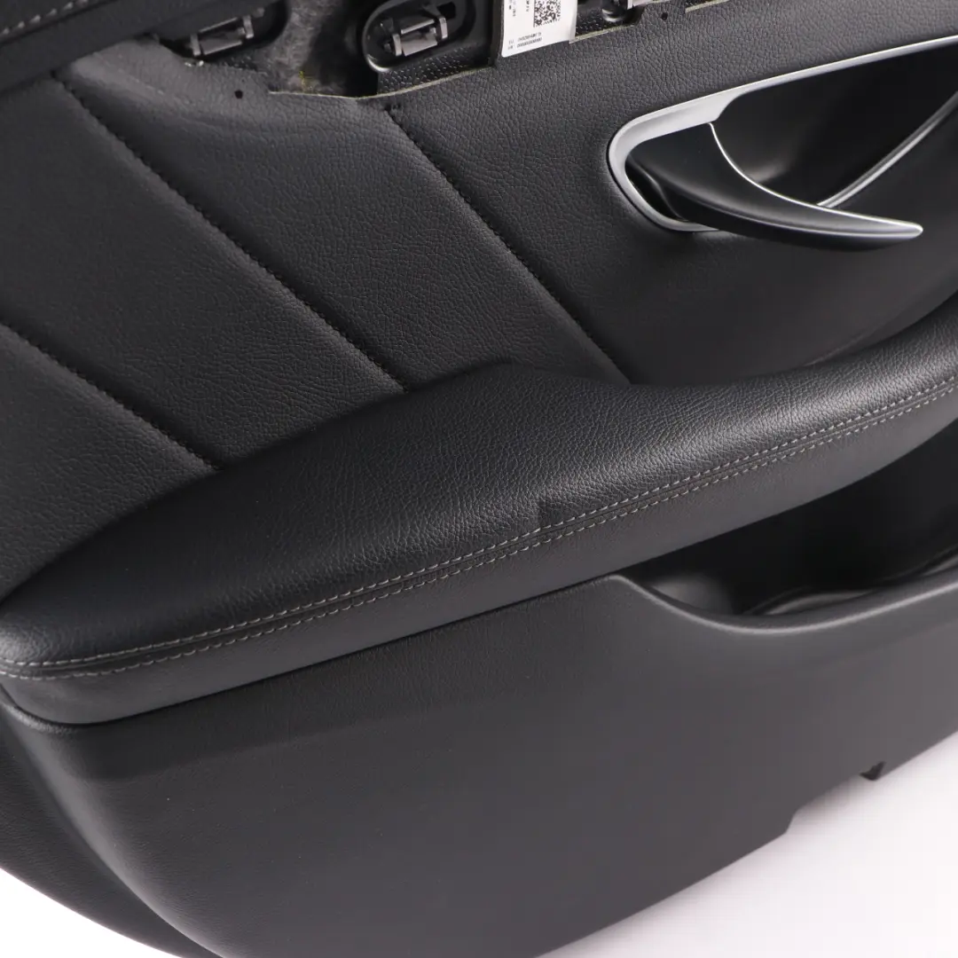 Front Door Card Mercedes W205 Left N/S Trim Panel Cover AMG Line Leather Black to with Part number A2057206911 Front Door Card Mercedes W205 Left N/S Trim Panel Cover AMG Line Leather Black - SKU A2057206911 - Part number A2057206911