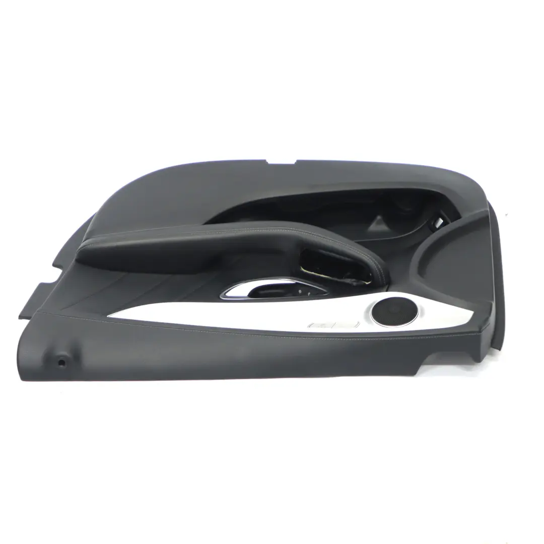 Mercedes W205 Door Card Front Right O/S Trim Panel Cover AMG Line Leather Black - SKU rhd-A2057207629-1 - Part number A2057207629