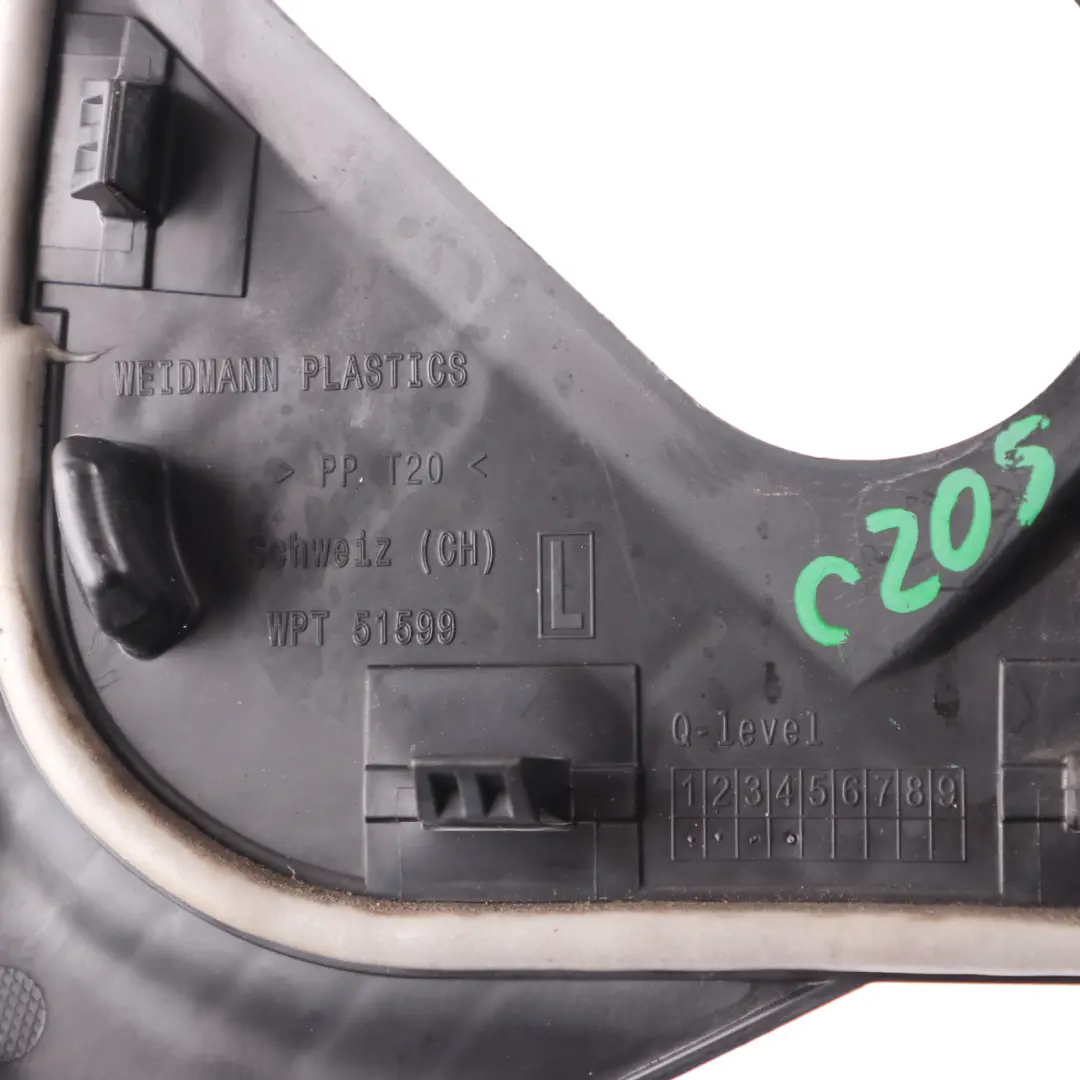 Supporto porta anteriore sinistro Supporto elettrico per Mercedes W205 con numero di parte A2057208506 Mercedes W205 Supporto porta anteriore sinistro Supporto elettrico - SKU A2057208506 - Numero di parte A2057208506