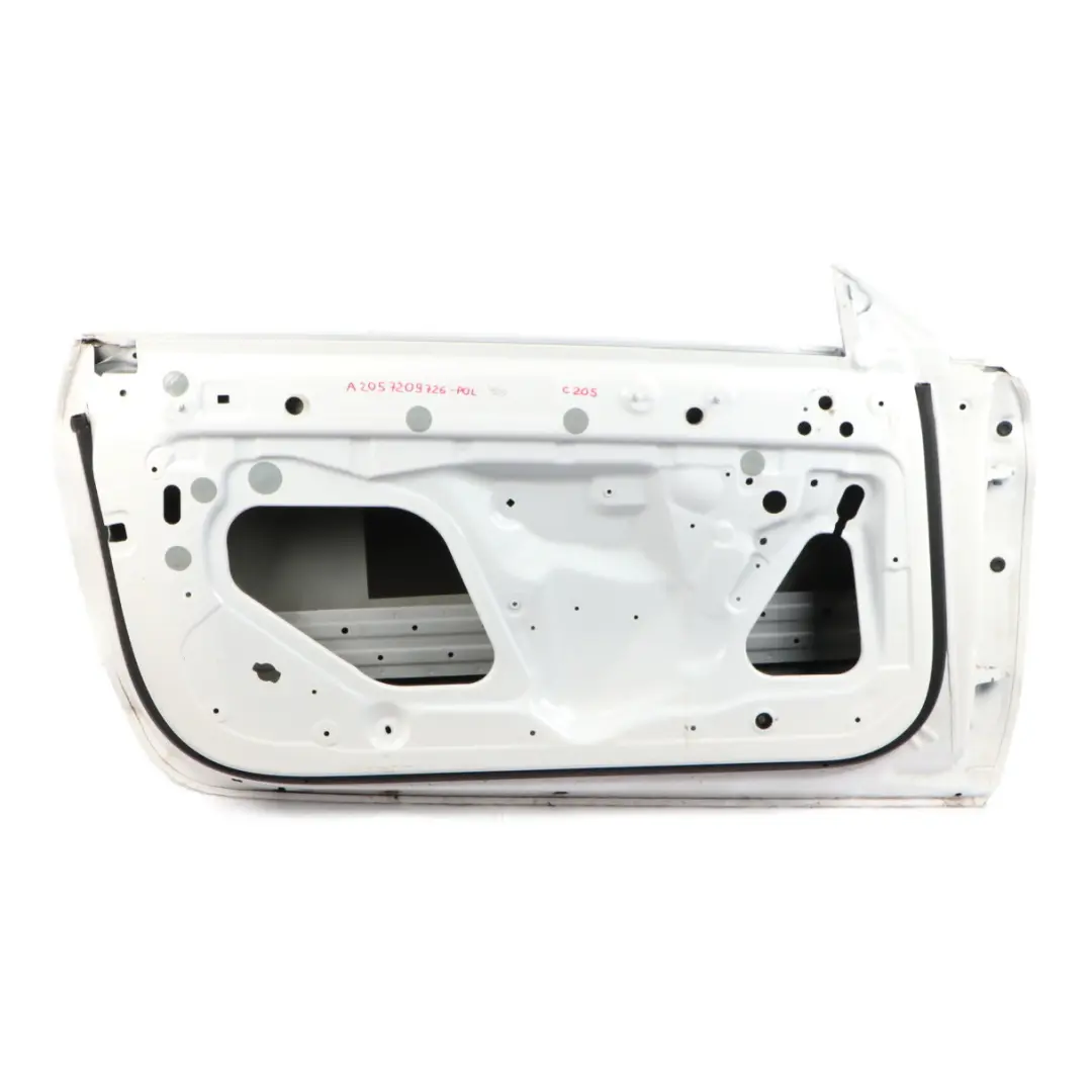 Door Front Left N/S C-Class Coupe Cabrio Polar White - 149 to Mercedes C205 A205 with Part number A2057209726 Mercedes C205 A205 Door Front Left N/S C-Class Coupe Cabrio Polar White - 149 - SKU A2057209726-POL - Part number A2057209726