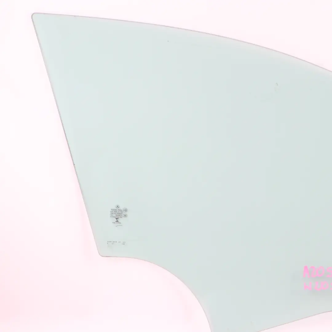 Mercedes W205 Window Glass Front Left Door N/S Green Glazing AS2 - SKU A2057250010 - Part number A2057250010