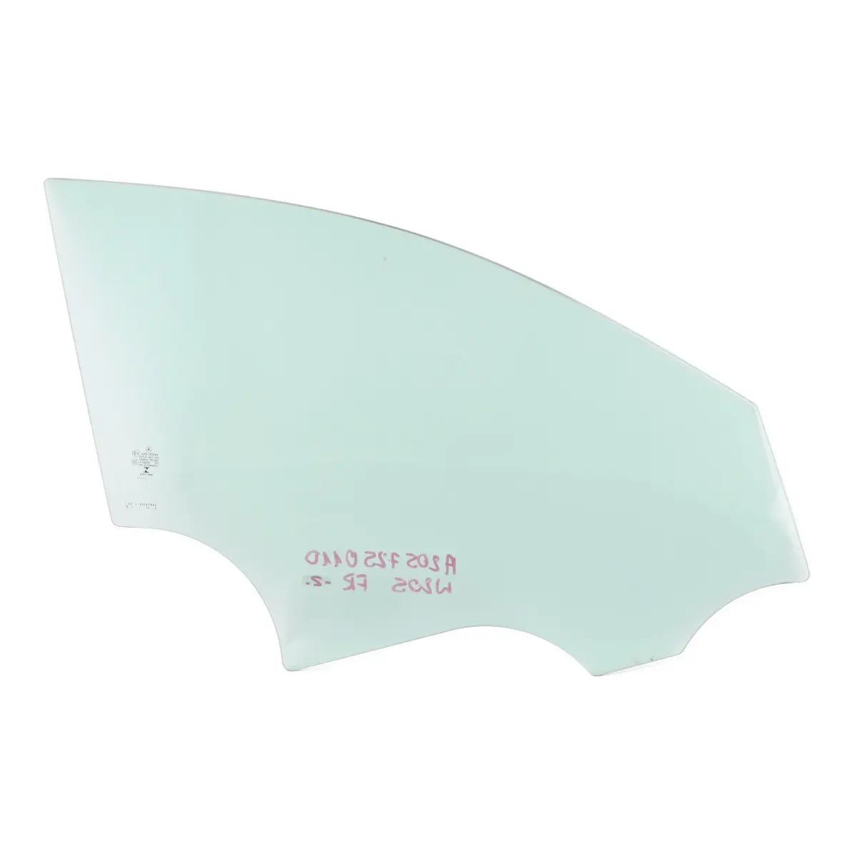 Mercedes W205 vetro finestra porta anteriore destra verde vetri AS2 A2057250110