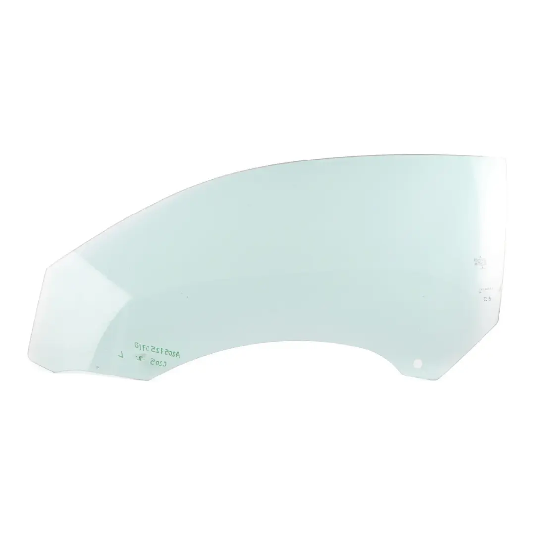Mercedes C205 Coupe Window Glass Front Door Left N/S Glazing AS2 - SKU A2057250710 - Part number A2057250710