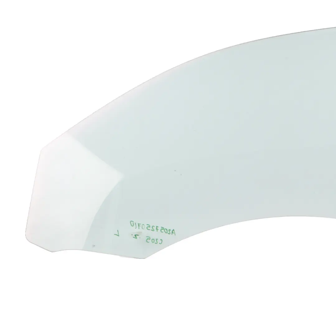 Window Glass Front Door Left N/S Glazing AS2 to Mercedes C205 Coupe with Part number A2057250710 Mercedes C205 Coupe Window Glass Front Door Left N/S Glazing AS2 - SKU A2057250710 - Part number A2057250710