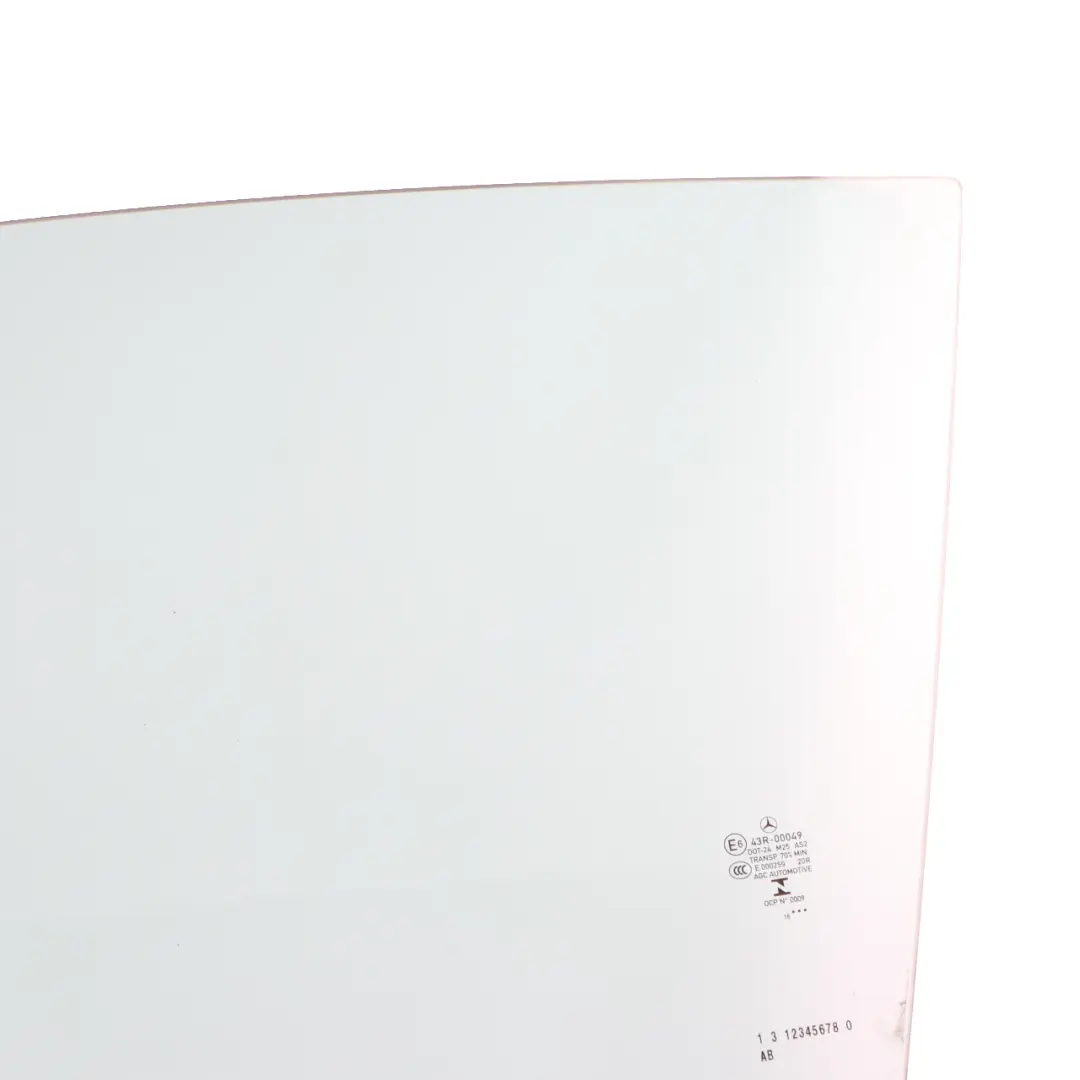 Coupé Vetro Porta Anteriore Sinistra Vetri AS2 per Mercedes C205 con numero di parte A2057250710 Mercedes C205 Coupé Vetro Porta Anteriore Sinistra Vetri AS2 - SKU A2057250710 - Numero di parte A2057250710