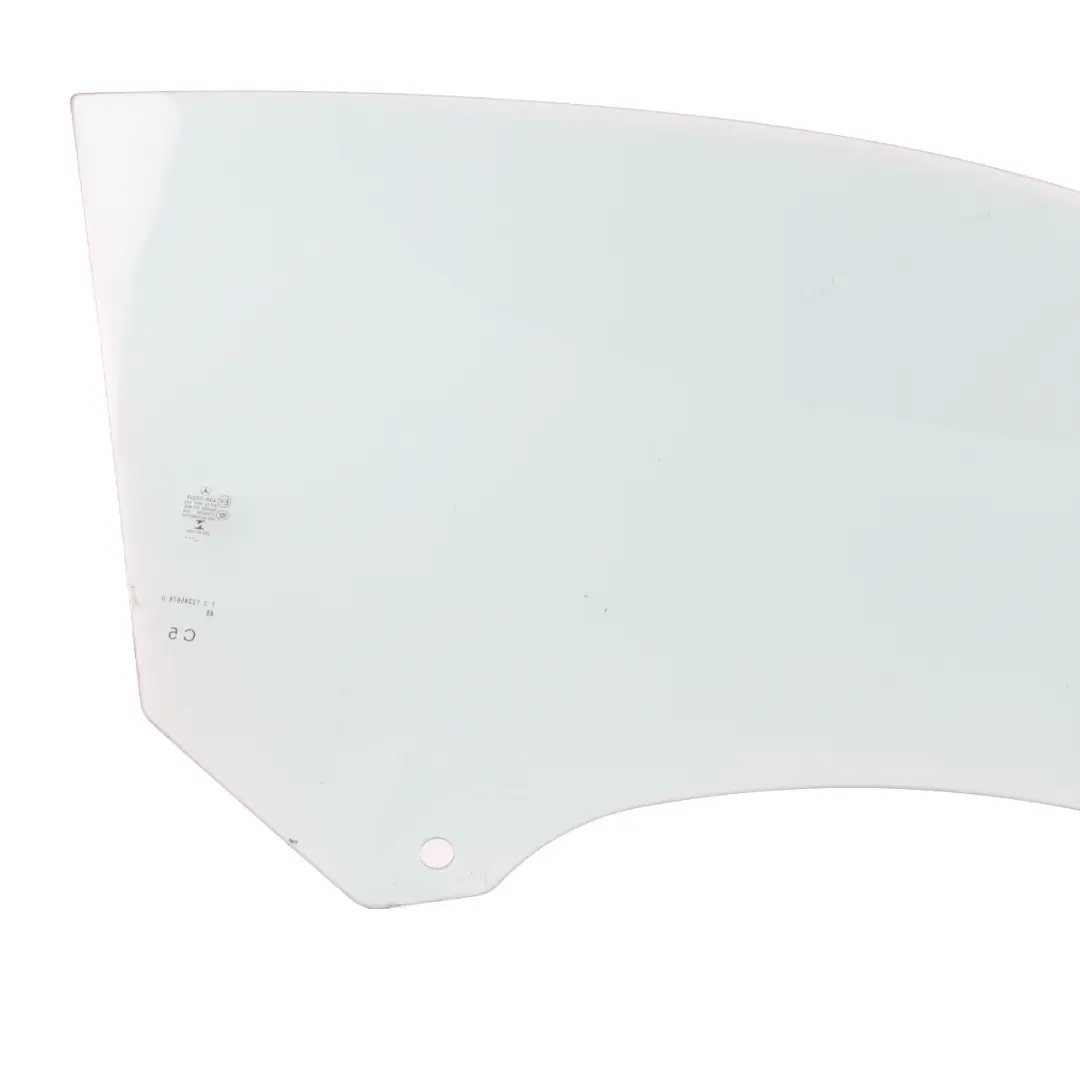 Mercedes C205 Coupe Window Glass Front Door Left N/S Glazing AS2 - SKU A2057250710 - Part number A2057250710