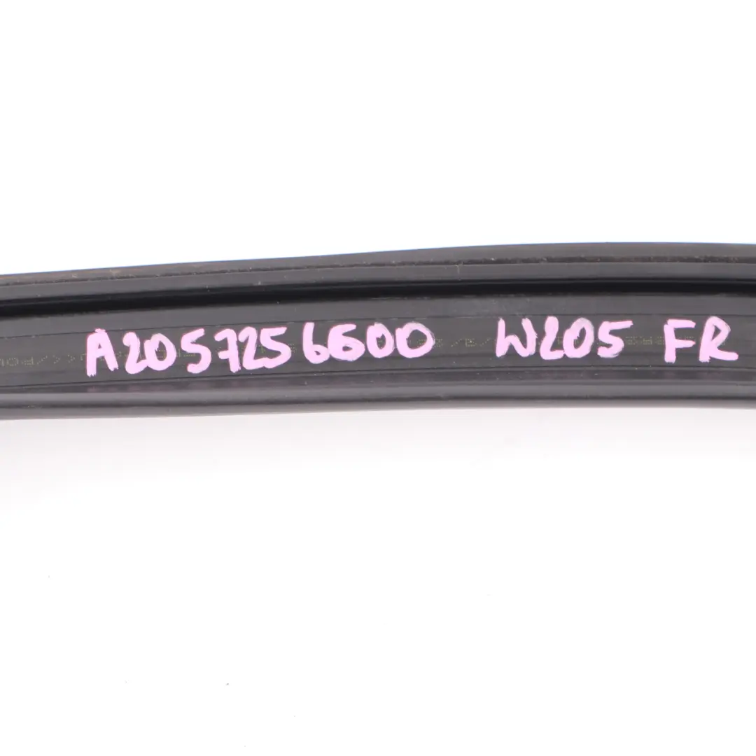  Frame Mercedes W205 Front Window Right O/S Guide Rail Sealing Gasket - SKU A2057256600 - Part number A2057250225