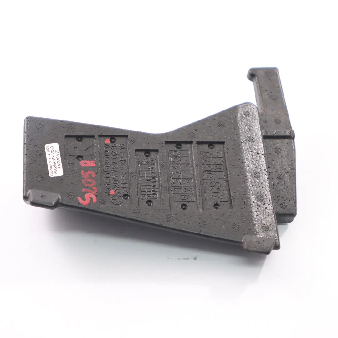 Reinforcement Mercedes S205 Front Door Right Foam Insert Insulation to with Part number A2057270216 Reinforcement Mercedes S205 Front Door Right Foam Insert Insulation - SKU A2057270216 - Part number A2057270216