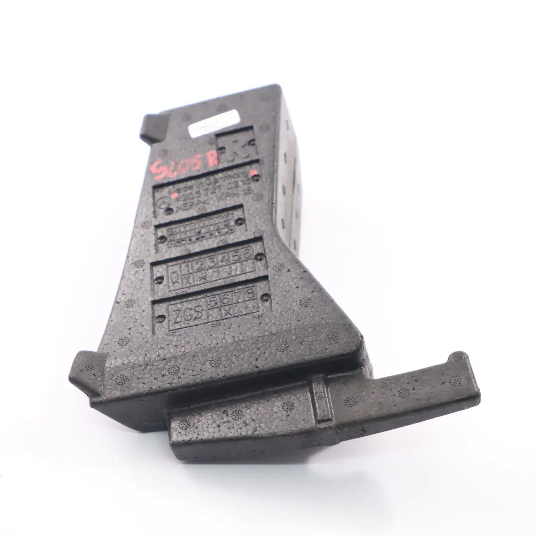 Reinforcement Mercedes S205 Front Door Right Foam Insert Insulation to with Part number A2057270216 Reinforcement Mercedes S205 Front Door Right Foam Insert Insulation - SKU A2057270216 - Part number A2057270216