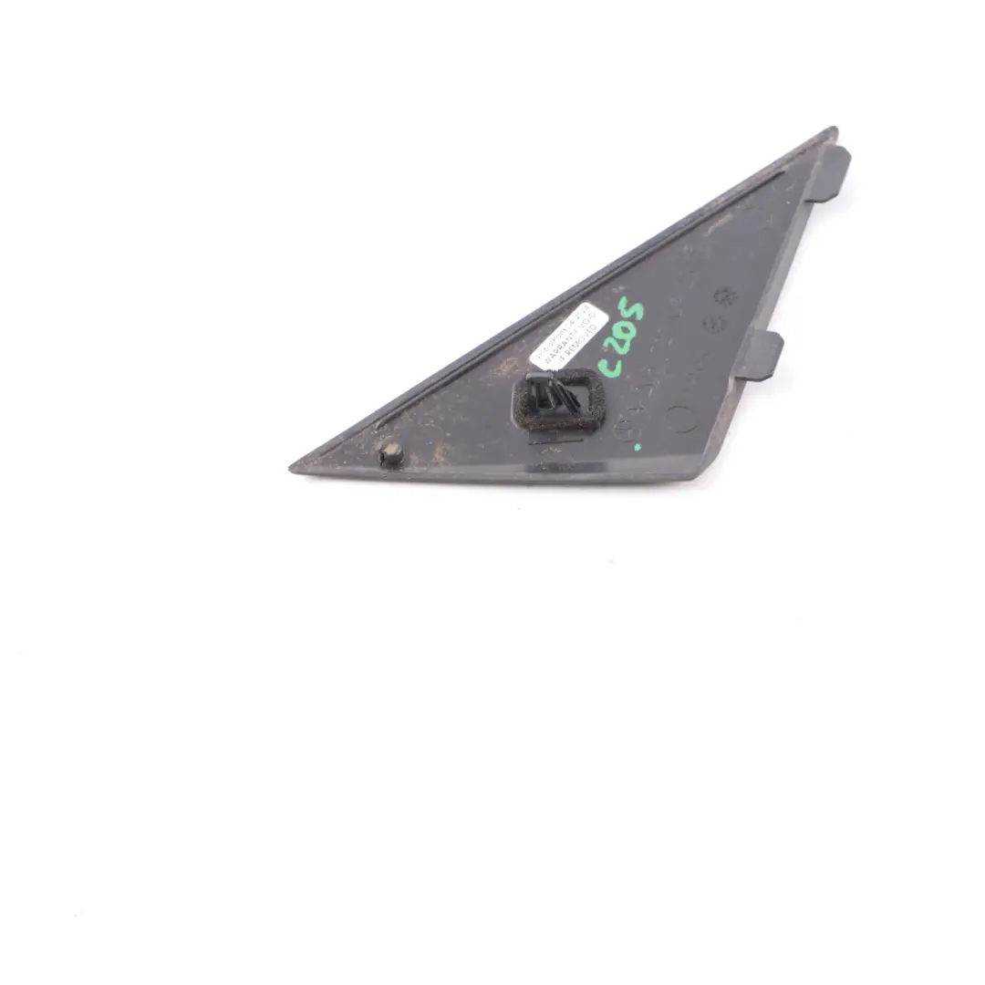 Mercedes W205 Moulure d'angle porte Avant Gauche Cache Bande Noir - SKU A2057270328 - Numéro de pièce A2057270328