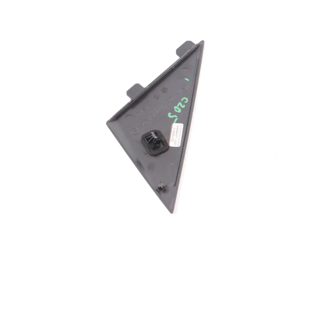 Mercedes W205 Modanatura Copertura striscia anteriore destra Nero - SKU A2057270428 - Numero di parte A2057270428