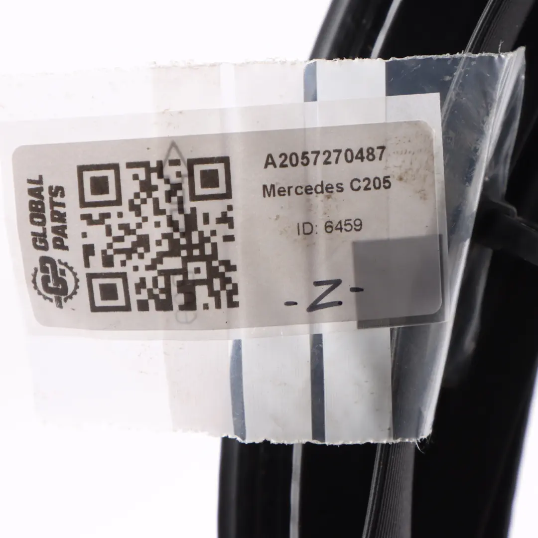 Mercedes C205 Door Seal Window Guide Rail Front Right O/S Gasket - SKU A2057270487 - Part number A2057270487