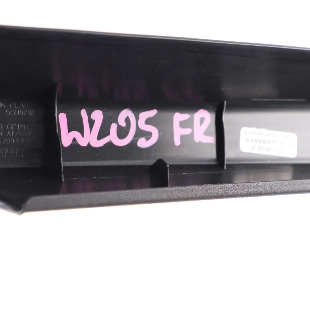 Mercedes W205 Porta Anteriore Destra Cornice Finestrino Nero - SKU A2057274600 - Numero di parte A2057274600