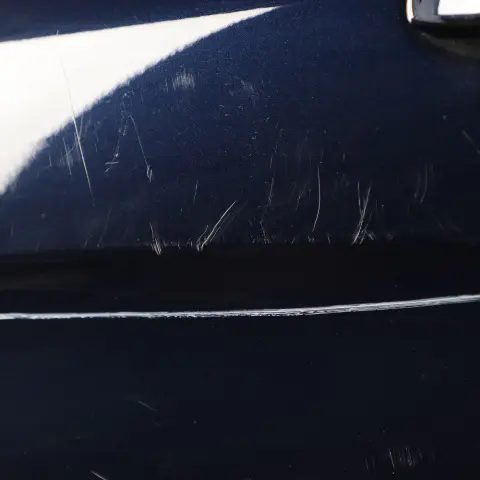 Mercedes W205 Door Rear Left N/S Cavansite Blue Metallic - 890 - SKU A2057300105-CVB - Part number A2057300105