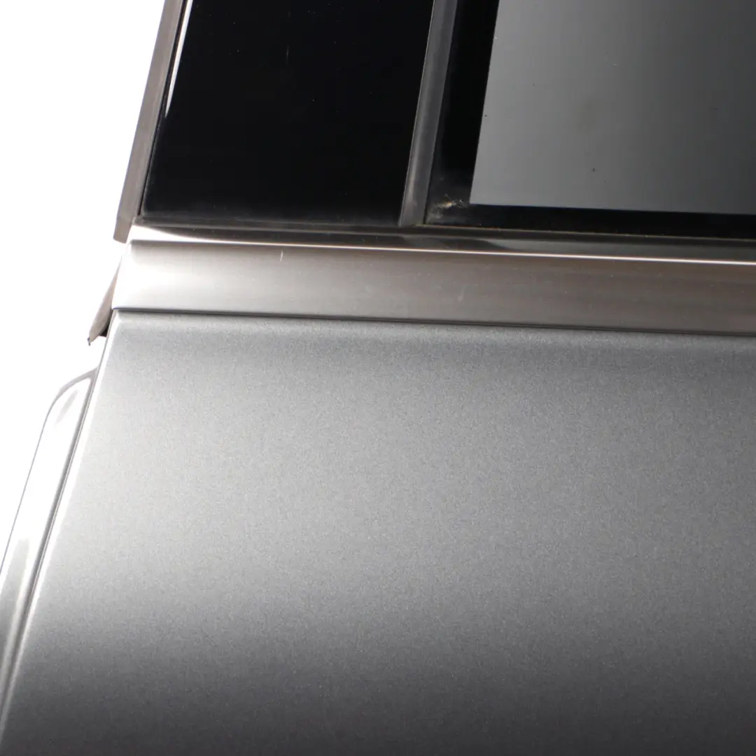 Door Rear Left N/S Selenite Grey Metallic - 992 to Mercedes W205 with Part number A2057300105 Mercedes W205 Door Rear Left N/S Selenite Grey Metallic - 992 - SKU A2057300105-SEL - Part number A2057300105