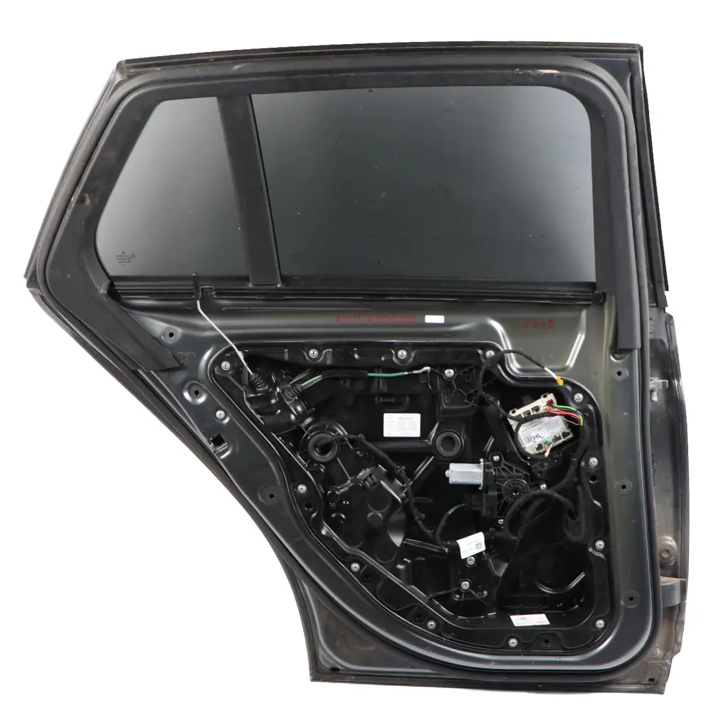 Door Rear Left N/S Estate Selenite Grey Metallic - 992 to Mercedes S205 with Part number A2057300305 Mercedes S205 Door Rear Left N/S Estate Selenite Grey Metallic - 992 - SKU A2057300305-SEL - Part number A2057300305