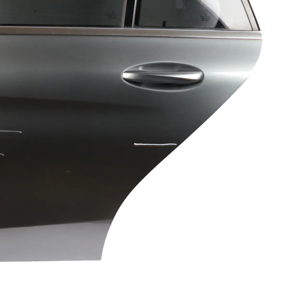 Door Rear Left N/S Estate Selenite Grey Metallic - 992 to Mercedes S205 with Part number A2057300305 Mercedes S205 Door Rear Left N/S Estate Selenite Grey Metallic - 992 - SKU A2057300305-SEL - Part number A2057300305