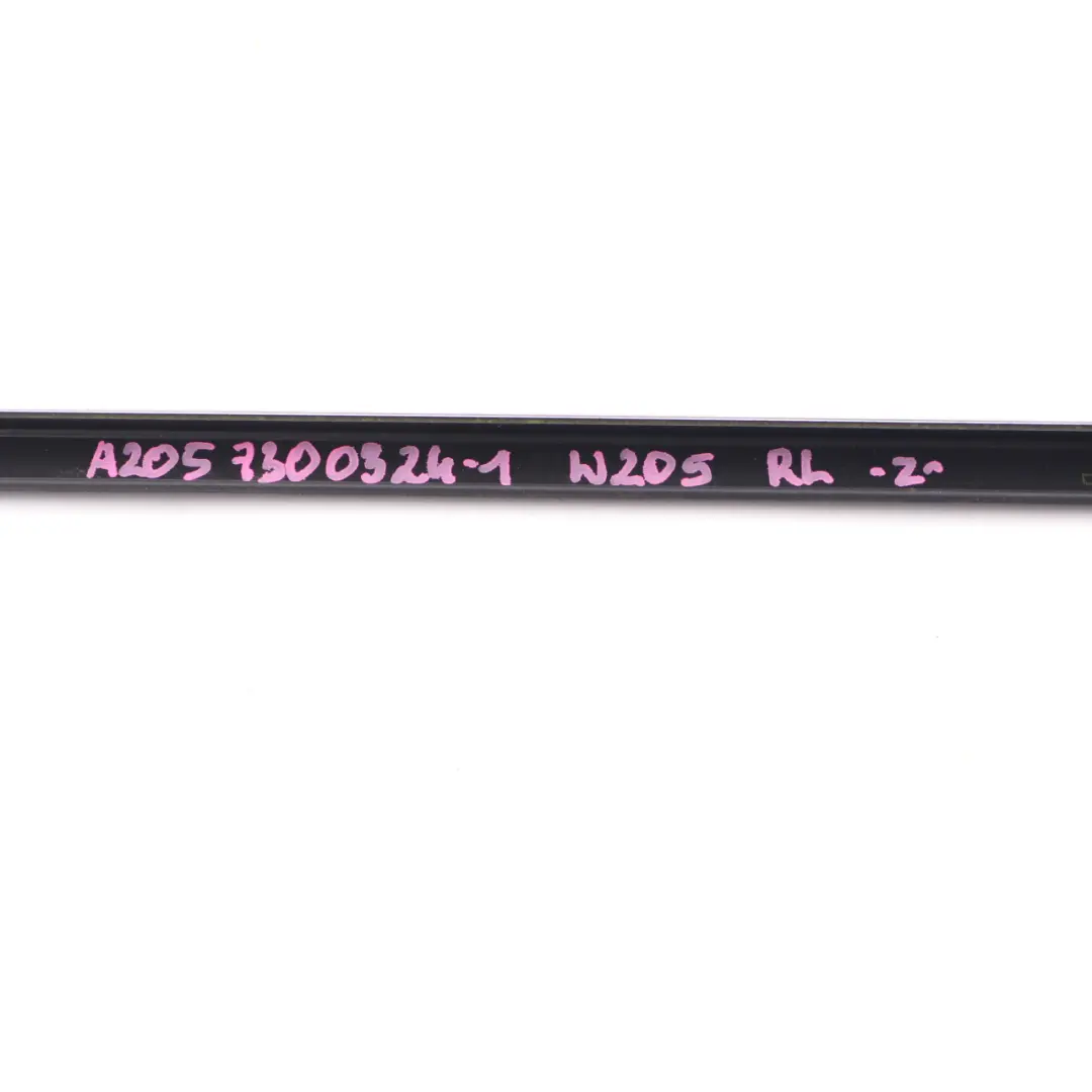 Mercedes W205 Striscia di chiusura della porta posteriore sinistra - SKU A2057300324-1 - Numero di parte A2057300324