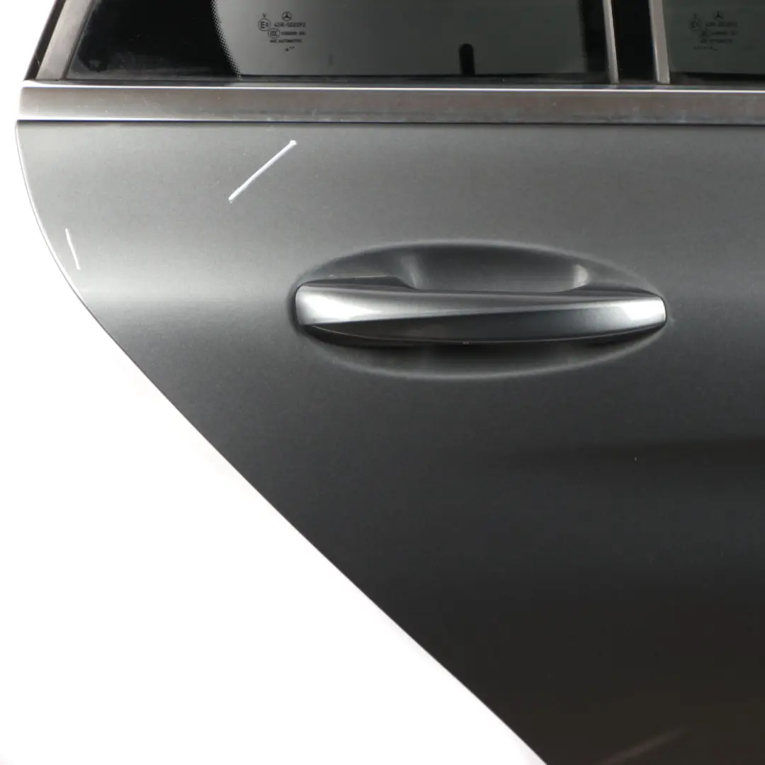 Door Rear Right O/S Estate Selenite Grey Metallic - 992 to Mercedes S205 with Part number A2057300405 Mercedes S205 Door Rear Right O/S Estate Selenite Grey Metallic - 992 - SKU A2057300405-SEL - Part number A2057300405