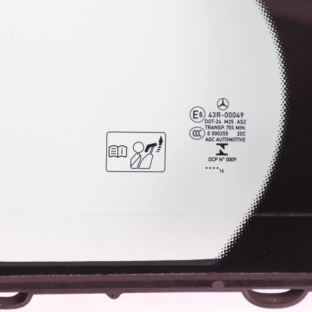 Fenster Scheibe Fest Einbau Tür Hinten Links Grün AS2 für Mercedes W205 mit Teilenummer A2057300555 Mercedes W205 Fenster Scheibe Fest Einbau Tür Hinten Links Grün AS2 - SKU A2057300555 - Teilenummer A2057300555