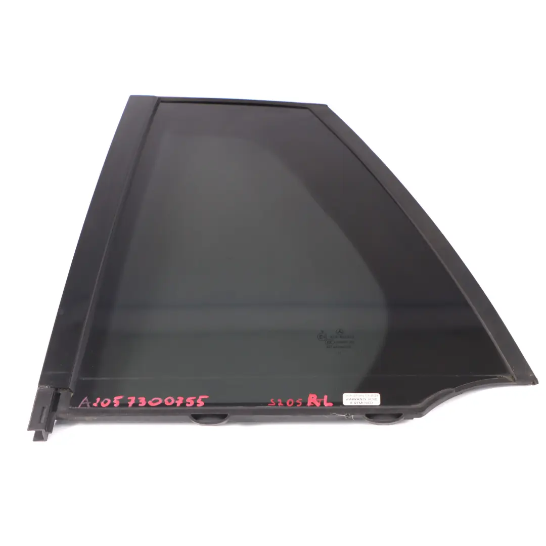 Mercedes S205 Window Glass Rear Left Door N/S Tinted Glazing AS3 - SKU A2057300755 - Part number A2057300755