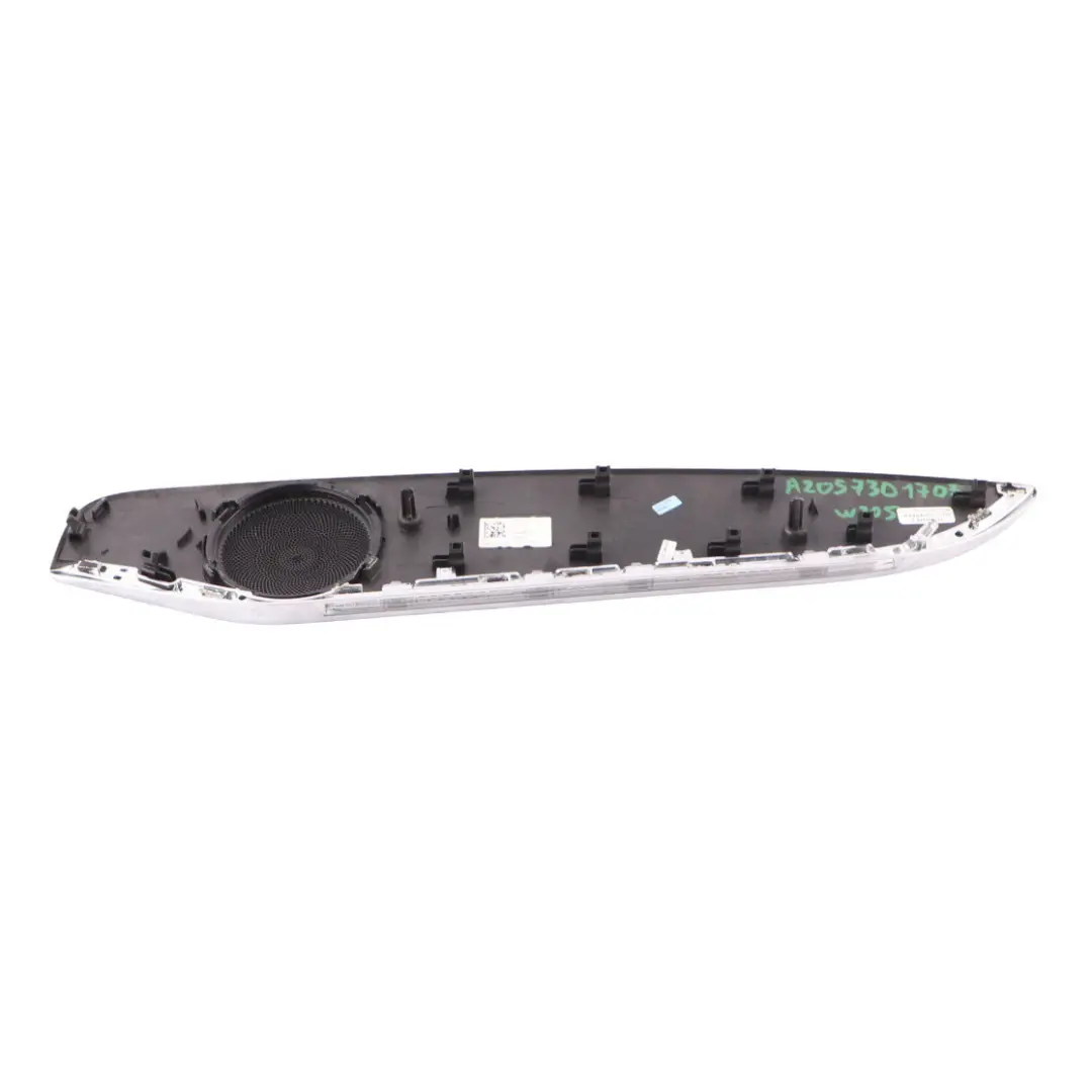 Mercedes W205 Rear Left N/S Door Card Trim Cover - SKU A2057301703 - Part number A2057301703