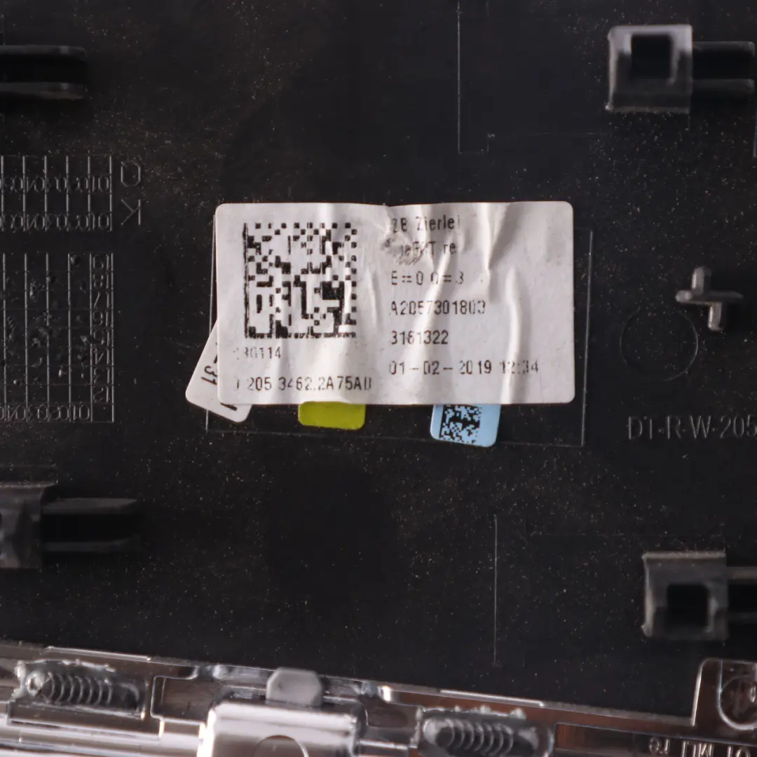 Right O/S Door Card Trim Cover to Mercedes W205 Rear with Part number A2057301803 Mercedes W205 Rear Right O/S Door Card Trim Cover - SKU A2057301803 - Part number A2057301803