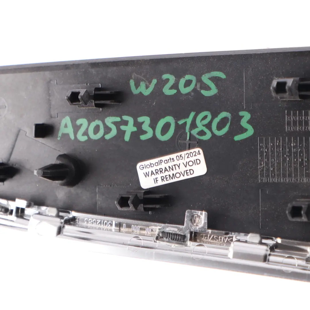 Mercedes W205 Rear Right O/S Door Card Trim Cover - SKU A2057301803 - Part number A2057301803