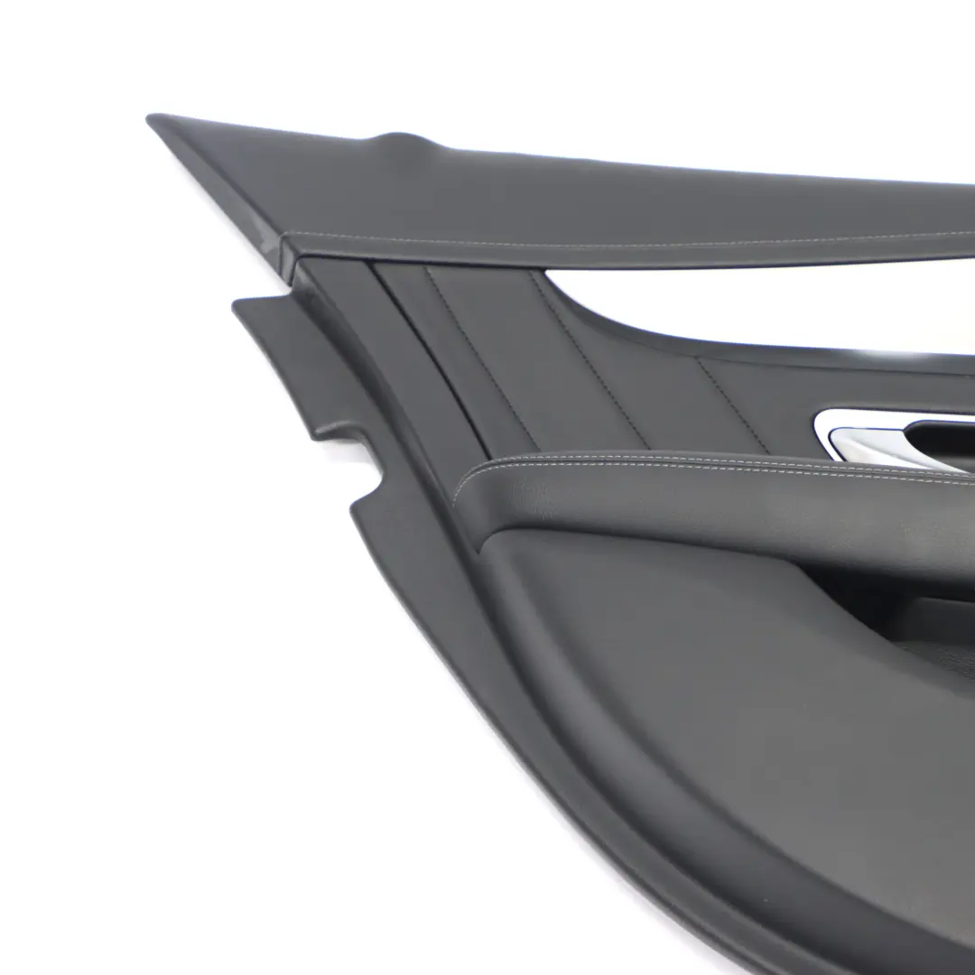  Tarjeta Puerta Trasera Mercedes W205 Izquierda Recubrimiento Panel Cuero Negro - SKU A2057303106-1 - Número de pieza A2057303106