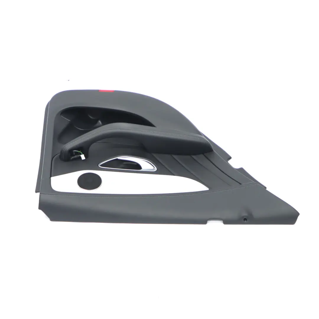  Scheda porta posteriore Mercedes W205 sinistra Rivestimento pannello pelle nero - SKU A2057303106-1 - Numero di parte A2057303106