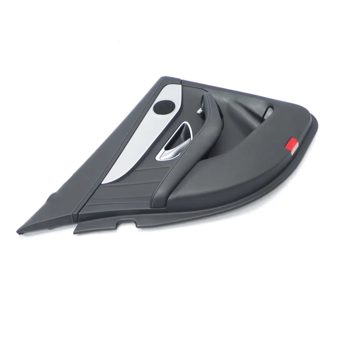  Scheda porta posteriore Mercedes W205 sinistra Rivestimento pannello pelle nero - SKU A2057303106-1 - Numero di parte A2057303106