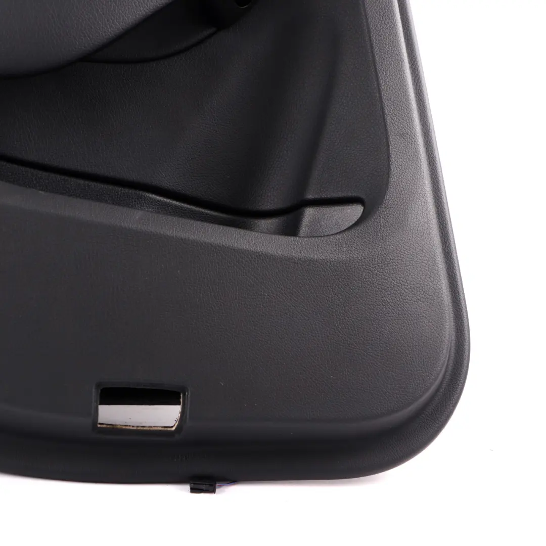 Mercedes W205 Boczek Drzwi Lewy Tylny Skóra Czarny - SKU A2057303106 - Numer Części A2057303106