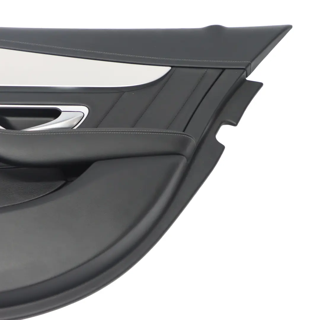  Scheda porta posteriore Mercedes W205 destra Rivestimento pannello in pelle nero - SKU A2057303206-1 - Numero di parte A2057303206