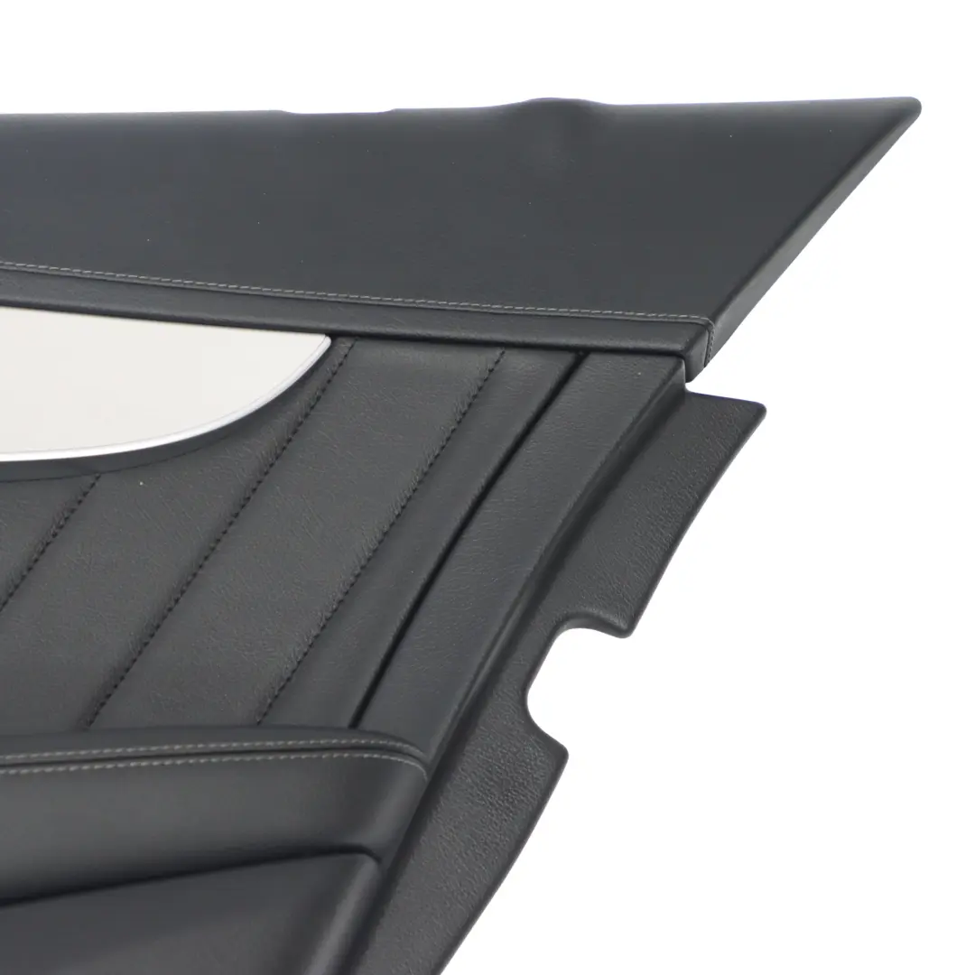 Door Card Mercedes W205 Right O/S Trim Panel Covering Leather Black to Rear with Part number A2057303206 Rear Door Card Mercedes W205 Right O/S Trim Panel Covering Leather Black - SKU A2057303206-1 - Part number A2057303206
