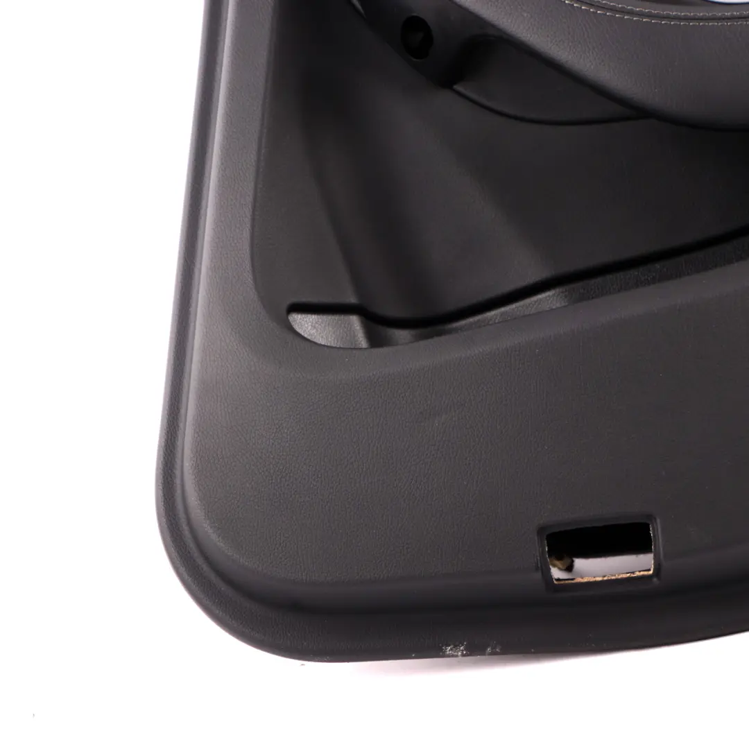 Mercedes W205 Hintere Türkarte Rechts Verkleidung Platte Abdeckung Leder Schwarz - SKU A2057303206 - Teilenummer A2057303206