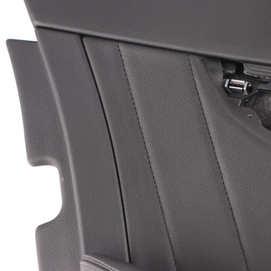 Door Card Mercedes W205 Left N/S Trim Panel Cover AMG Line Leather Black to Rear with Part number A2057305301 Rear Door Card Mercedes W205 Left N/S Trim Panel Cover AMG Line Leather Black - SKU A2057305301-1 - Part number A2057305301