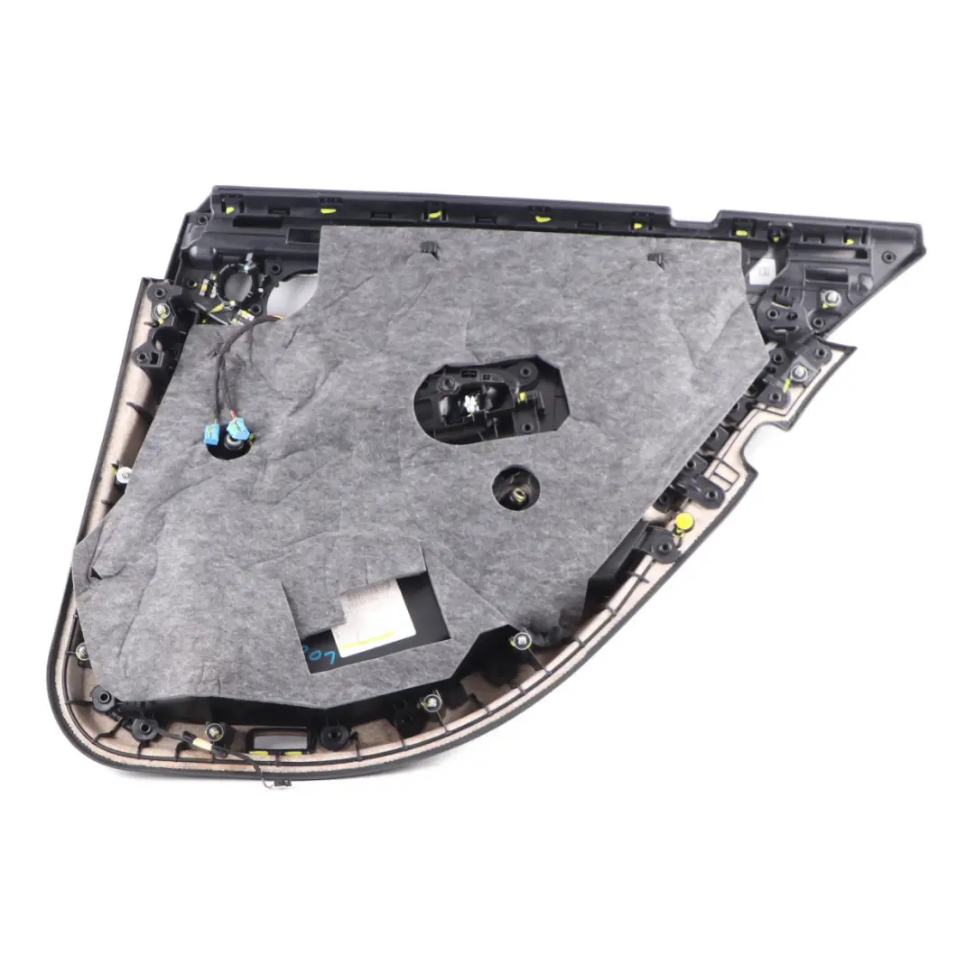 Door Card Mercedes W205 Left N/S Trim Panel Cover AMG Line Leather Black to Rear with Part number A2057305301 Rear Door Card Mercedes W205 Left N/S Trim Panel Cover AMG Line Leather Black - SKU A2057305301 - Part number A2057305301