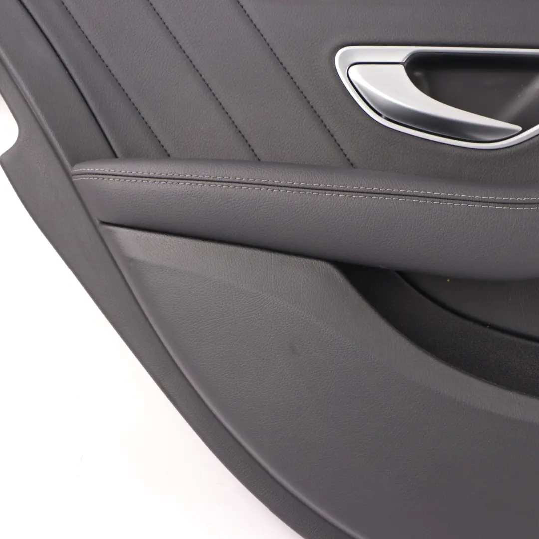  Hintere Türkarte Mercedes W205 Links Trim Panel Cover AMG Line Leder Schwarz - SKU A2057305301 - Teilenummer A2057305301